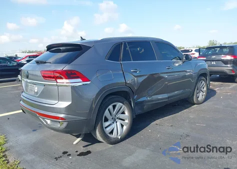 2020 Volkswagen Atlas Cross Sport 2.0T Se W/Technology/2.0T Se W/Technology R-Line from USA, damaged, VIN 1V25C2CA5LC205120